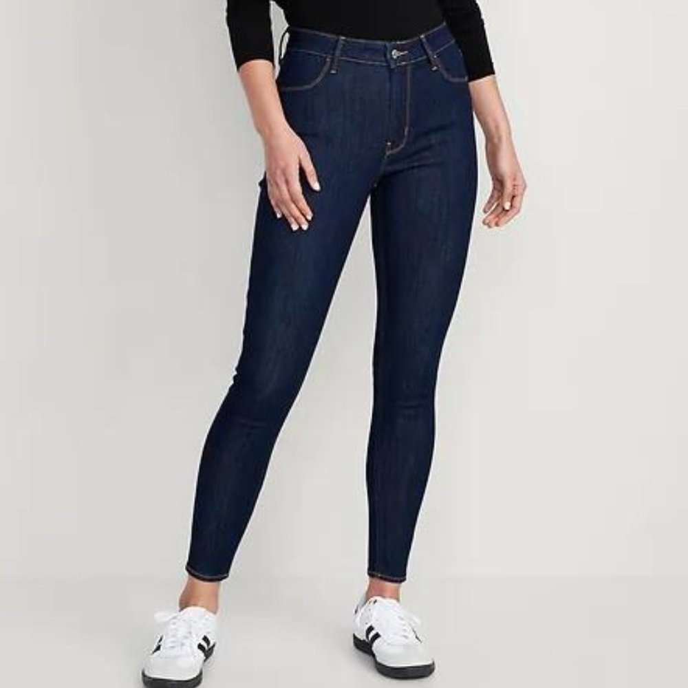 Old Navy High-Waisted Wow Super-Skinny Ankle Jeans for Women New